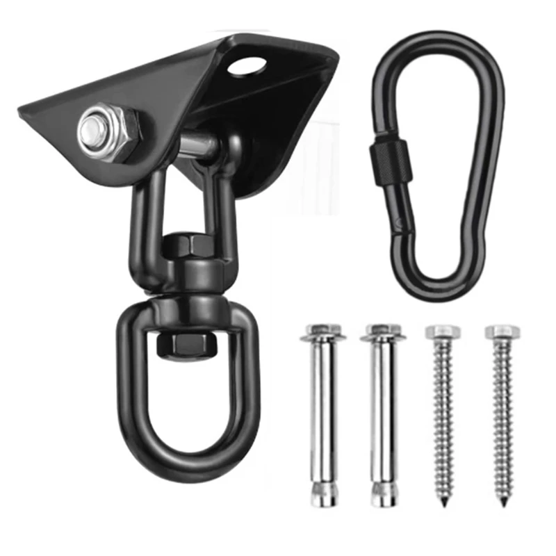 

New Ceiling Hook Hanging Chair 360° Rotate Swing Hanger 450KG Swing Suspension Hook for Punching Bag,Hammock,Yoga,Etc