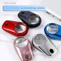 plating tpu car key case cover protector holder for nio es6 2019 es8 2018 remote key shell auto accessories
