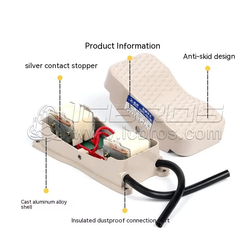 Ножной переключатель контроллер мощности Φ педаль задний и передний ножной с