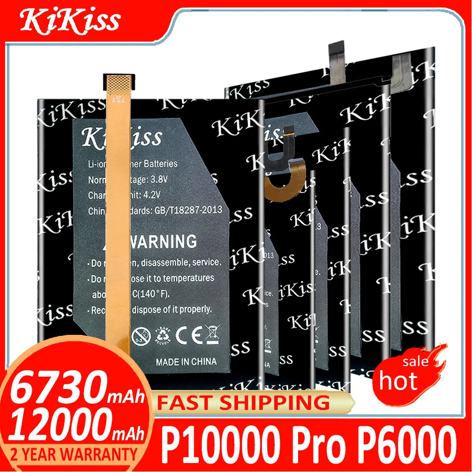 

Аккумулятор KiKiss для Blackview P10000 Pro P10000Pro P6000, аккумулятор + трек