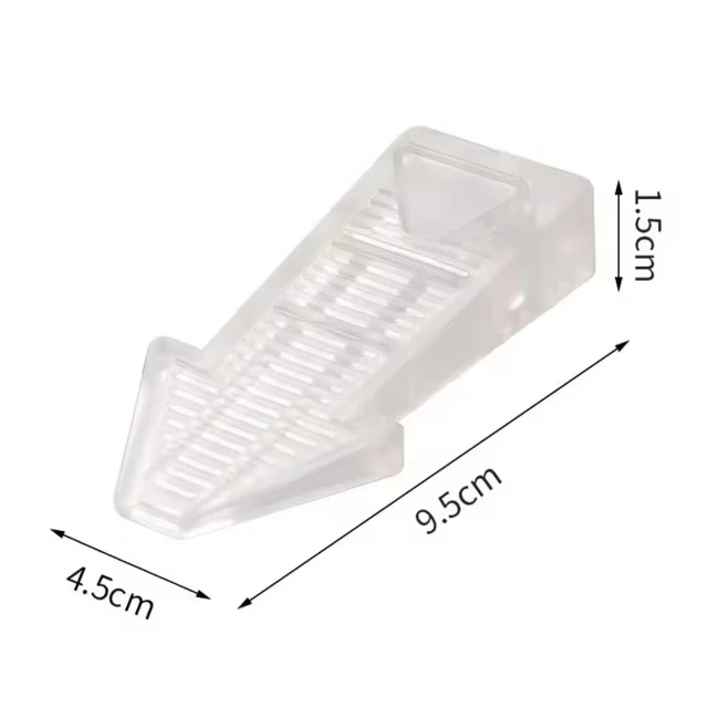 Силиконовый дверной стопор, многоразовый амортизирующий блок, клиновые дверные упоры, стопор для дверной ручки, дверной офисный стопор для предотвращения столкновений