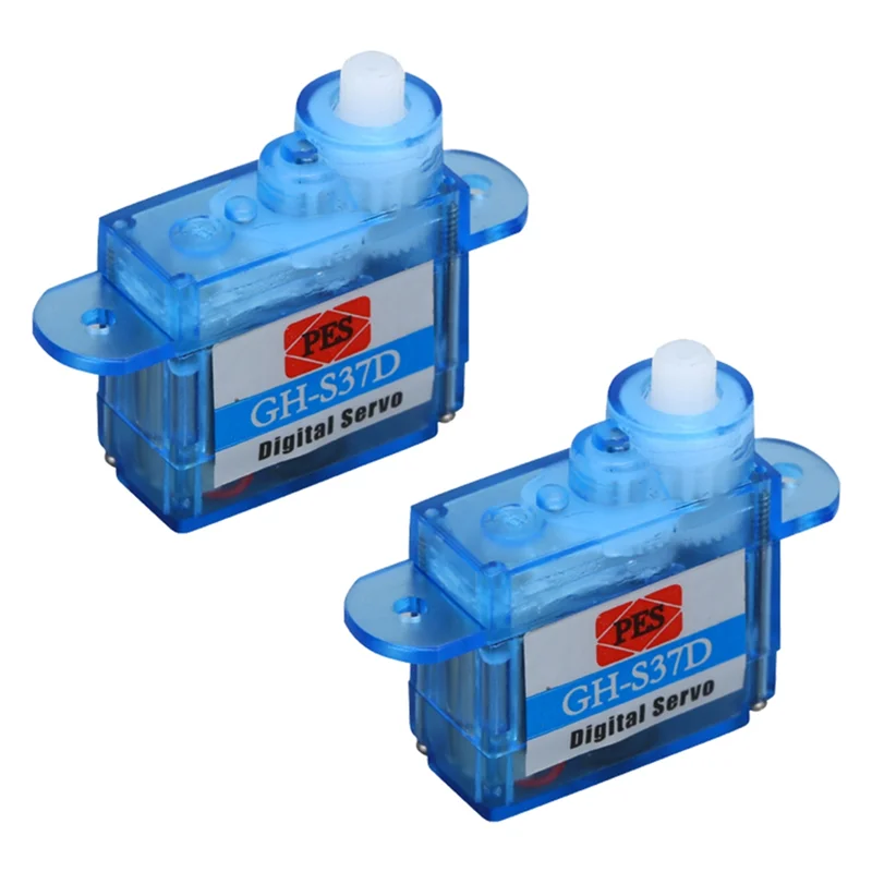 2 шт. GH-S37D 3 7G цифровой сервопривод миниатюрный для радиоуправляемого самолета Trex