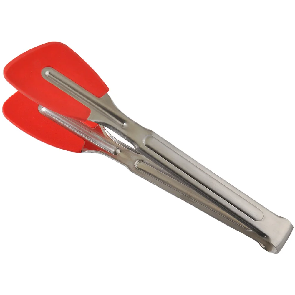 

Tongs Stainlesscooking Steel Tong Barbecue Serving Grill Clamp Clip Bread Salad Kitchen Bbq Grilling Ice Outdoor Steak Metal