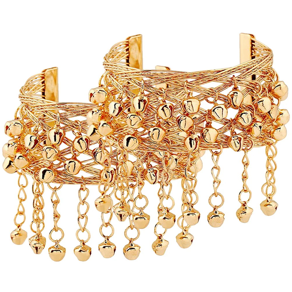 

2pcs Bracelet Bell Chains Belly Dance Costume Accessories For