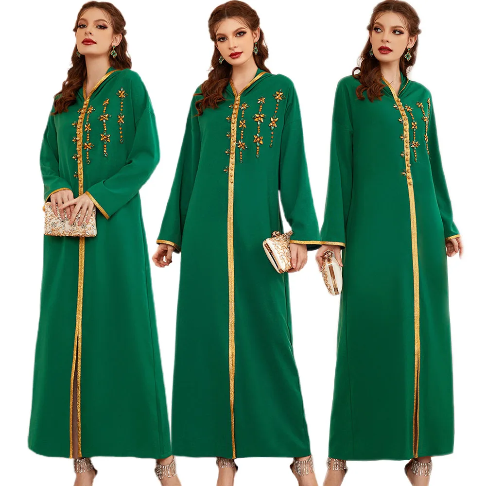 Роскошное вечернее платье Дубай Рамадан, роскошное платье для вечевечерние, марокканский турецкий кафтан, исламский Арба, Abayas, Турция, Jalabiya