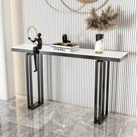 100cm nordic luxury modern slate console table minimalist living room decorative cabinet new home entrance console indoor decor