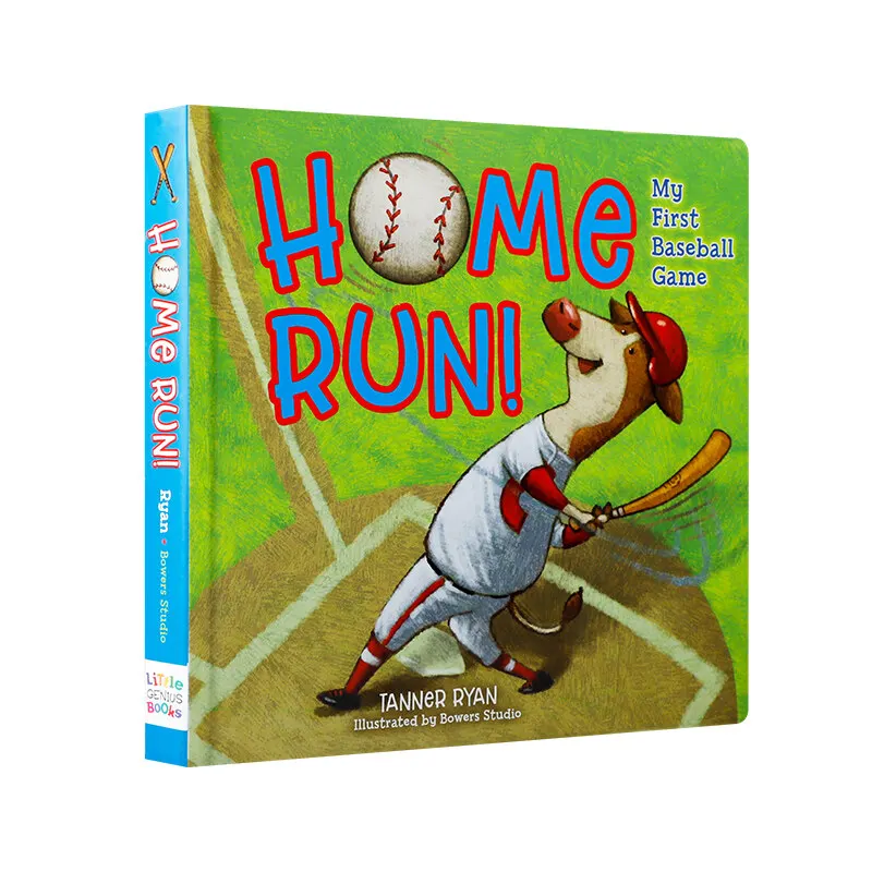 

MiluMilu английская оригинальная импортная домашняя бейсбольная игра «Мой первый Бейсбол» для детей 3-5 лет для просвещения и роста