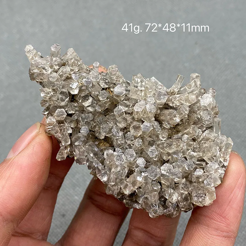 100% натуральный Колонный прозрачный кальцит необработанный камень минеральный