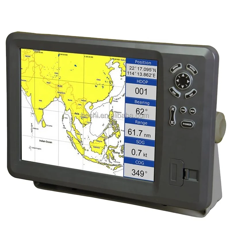 12 Inches GPS Marine Navigation System With CE Certificate