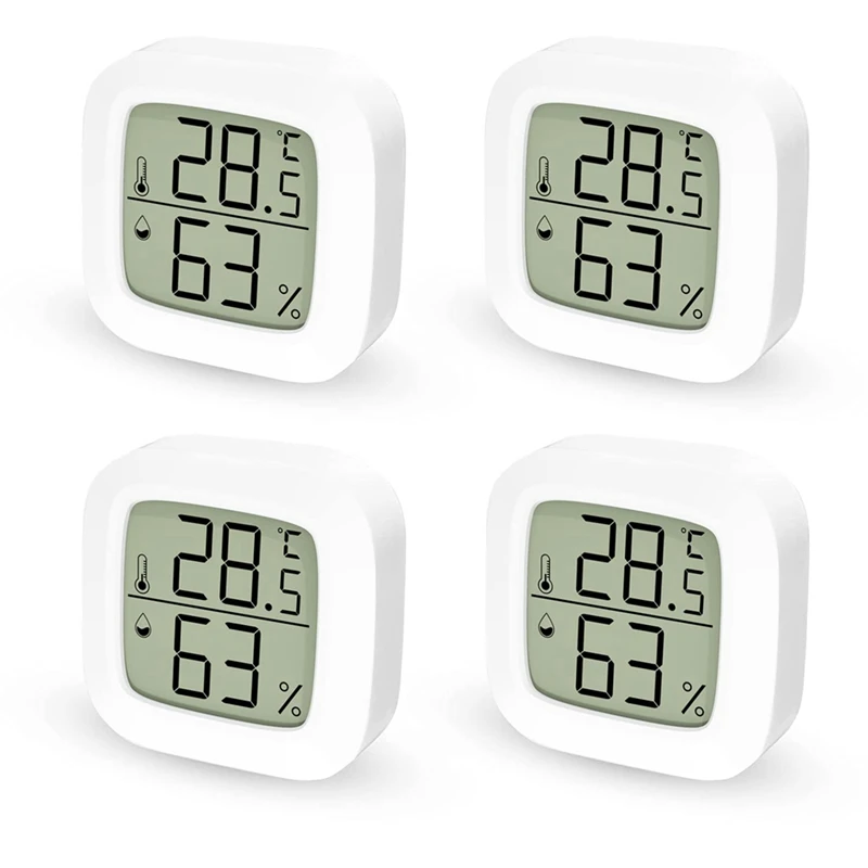 

Mini LCD Thermometer Hygrometer Indoor Ambient Thermometer Hygrometer Indoor Home Thermometer Set