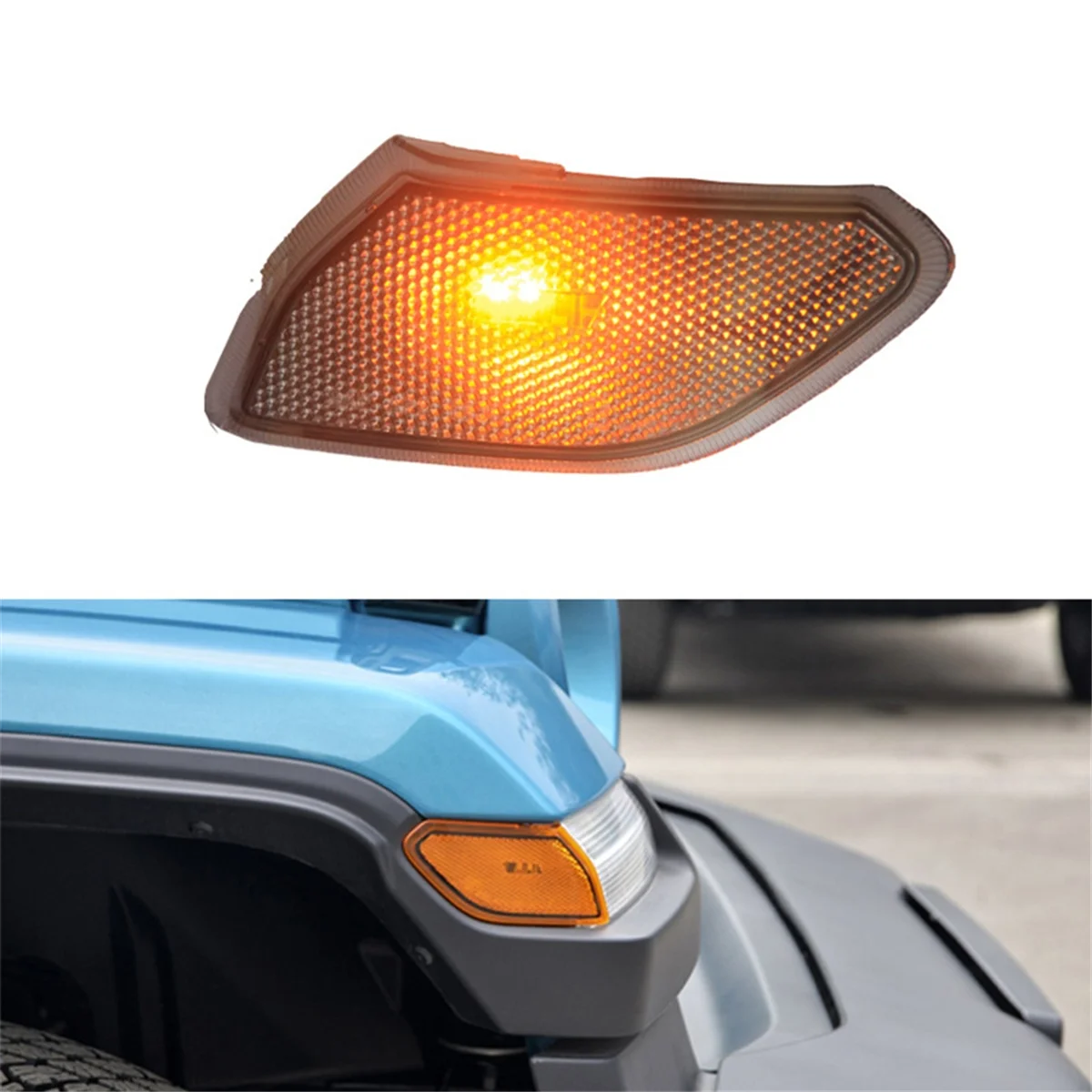 Прозрачный светодиодный передний Боковой габаритный фонарь лампа указателя