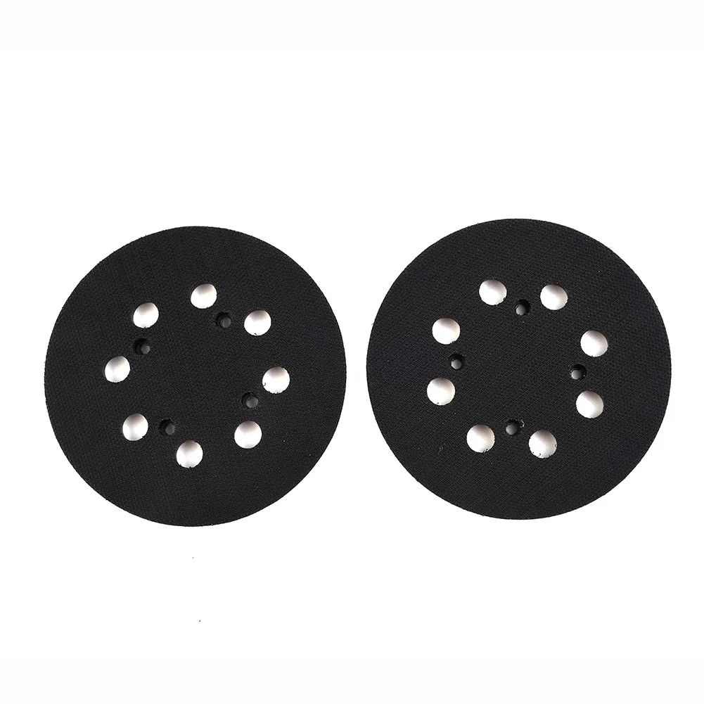 

2PCS 5 Inch 125mm 8-Hole Hook&Loop Sanding Pad Backing Pads For DWE6423 Sander For Dewei Sander Gear Tray Polishing Disc