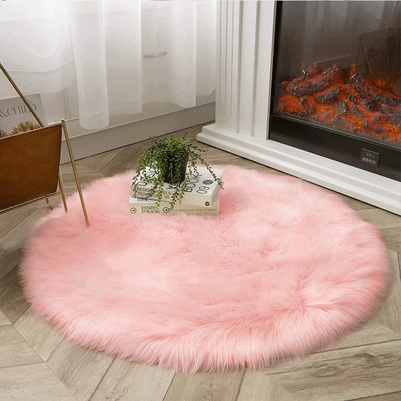 Cushion Furry Kids Children Room Mat