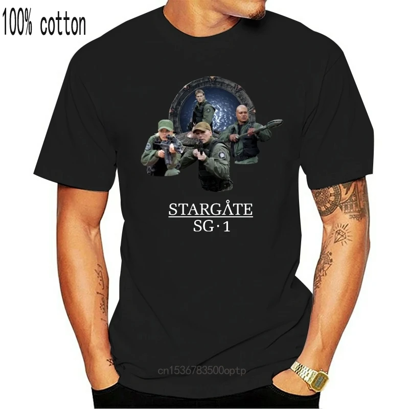 

Camiseta de манга corta para hombre y mujer, camiseta унисекс de equipo Stargate SG 1, Nueva