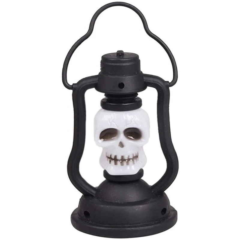 

Halloween Lantern Skeleton Halloween Skull Led Automatic Gradual Change Night Light Fully Automatic 7-Color Gradient