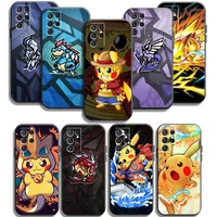 pokemon takara tomy phone cases for samsung galaxy a31 a32 4g a32 5g a42 5g a20 a21 a22 4g 5g soft tpu back cover carcasa coque