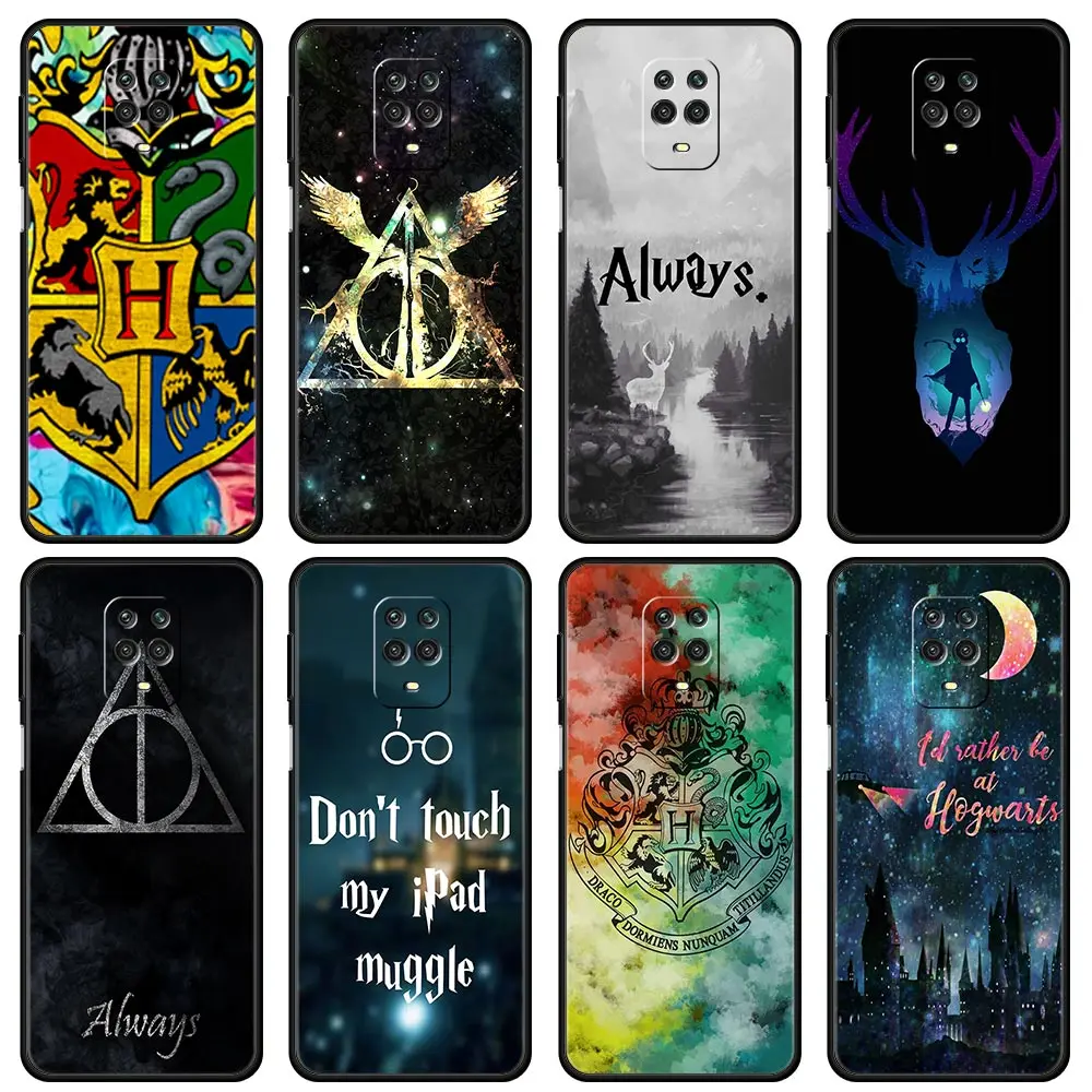 

Harry-Potter Hot Case for Redmi Note 9S 9 10 Pro Max 8 7 8T 9T 11 Soft Phone Cover Shell Protective Bag Original Coque