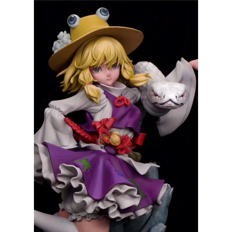 Фото Новая аниме-фигурка GK Touhou Project Moriya Suwako Kawaii, сборная модель из смолы, белая, игрушка-кукла, украшение, подарок №1