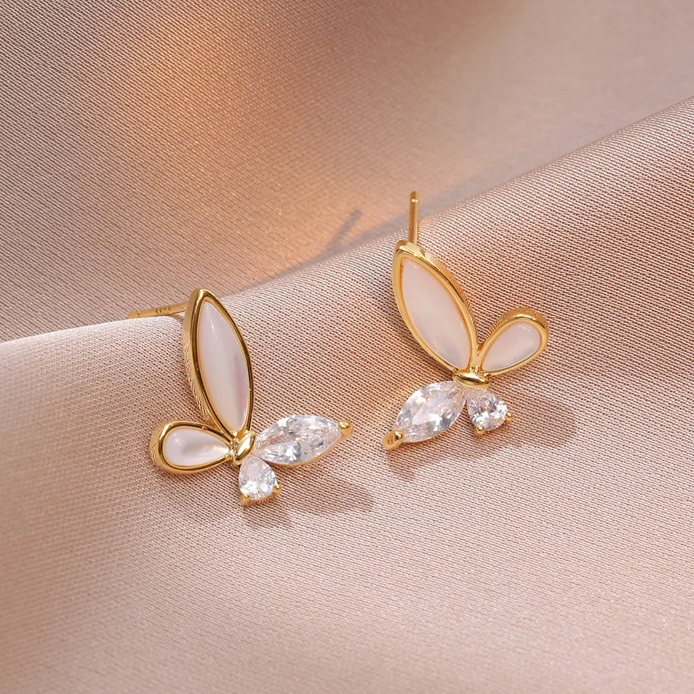 Женские винтажные серебряные серьги-иглы 925 милые оригинальные модные