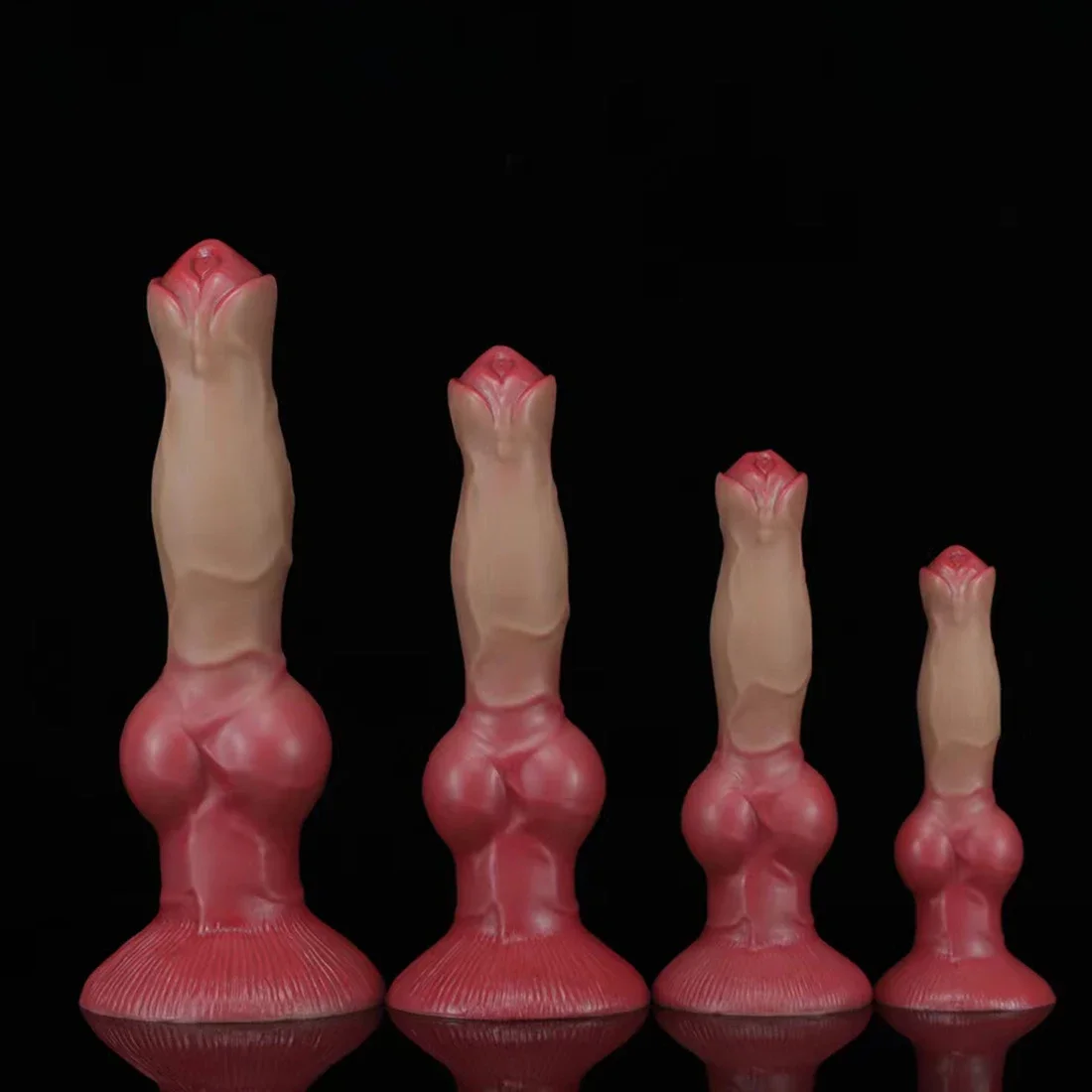 Огромный реалистичный фаллоимитатор для собаки вагина анальная пробка мягкий