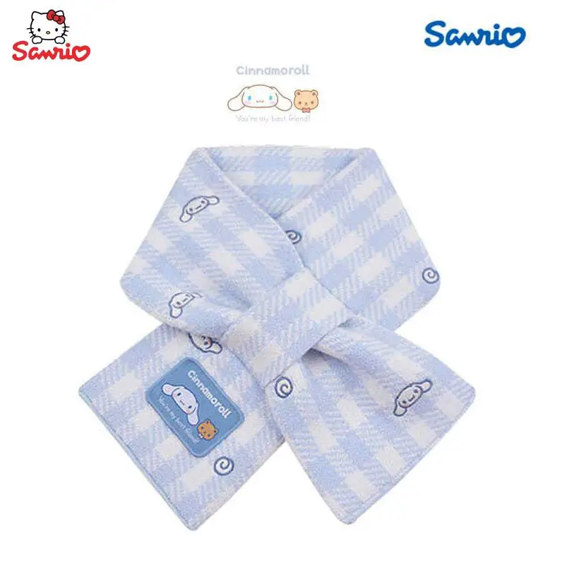 

Original Kuromi Melody Cinnamoroll Jk Scarf Cartoon Anime Sanrio Hundred Short Sweet Scarf Winter Students Casual Warm Scarf
