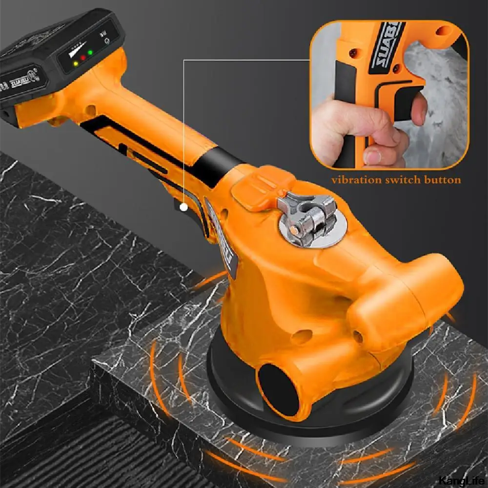 

High-Power Tile Tiling Tool Machine With Lithium Battery Paving Artifact Floor Vibration Power Tools Wall Tiling Automatic Tool