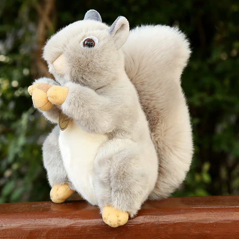 

High Quality Squirrel Plush Toys Lovely Squirrel Dolls Furnishing Articles Birthday Present Children's Day Gifts