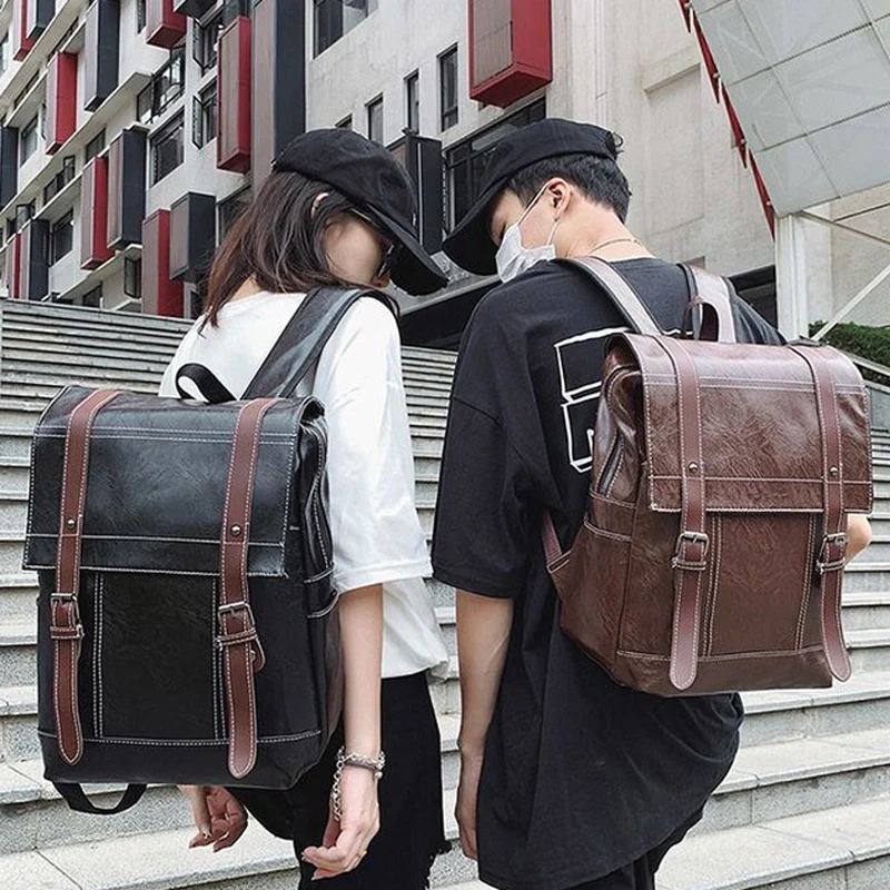 

Водонепроницаемый Многофункциональный рюкзак для мужчин, школьный дорожный Повседневный ранец для ноутбука, черные спортивные парные портфели