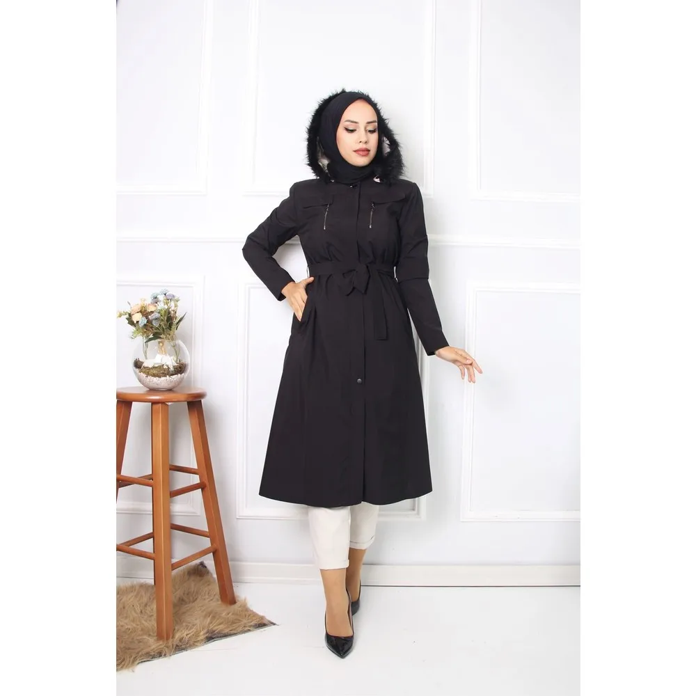 

Водоотталкивающий тренчкот Dorlie с мехом внутри