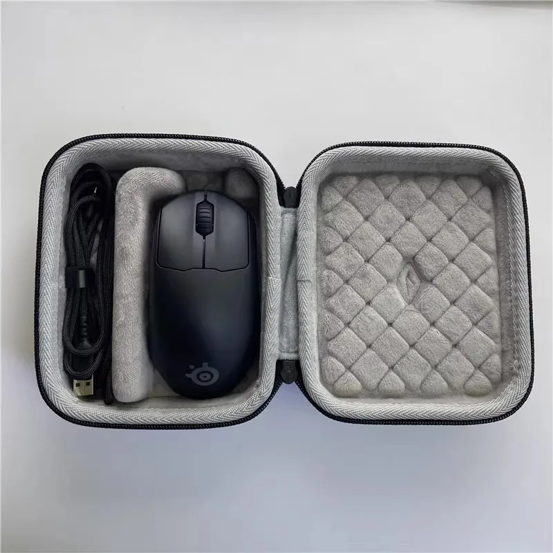 

For SteelSeries Prime Wireless Mouse Storage Box Protection Cover Hard Shell Travel Bag Carrying Case