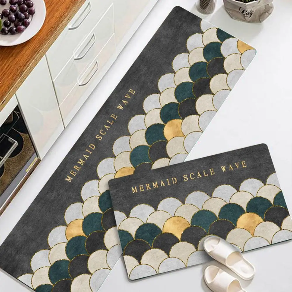 Кухонный коврик Vikama машинное производство 100% полиэстер противоскользящий