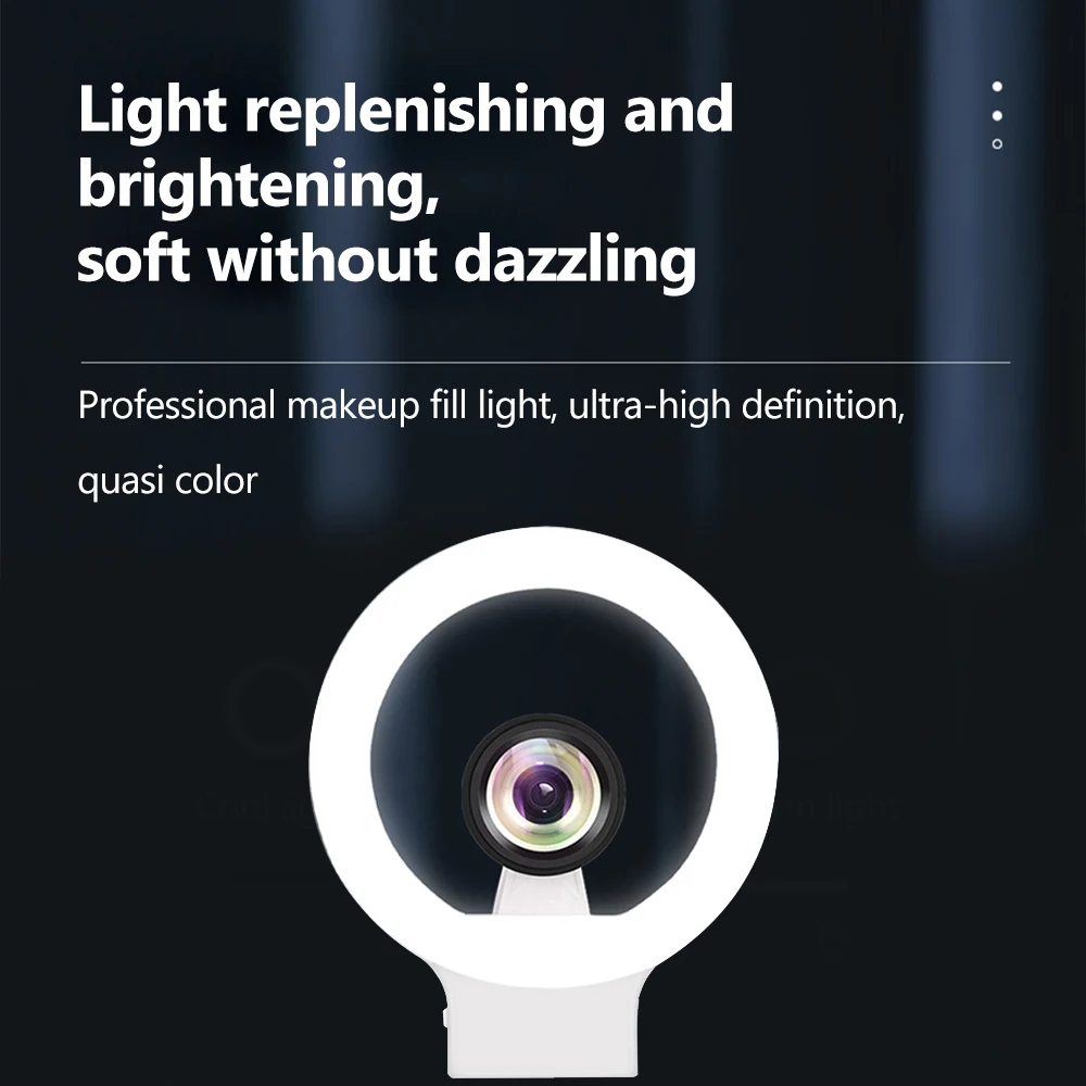 GiAi Macro Lens Smartphone Ringlight 3mm-120mm 15X Lente Macro Para Celular & Ring Light For Iphone Smartphone