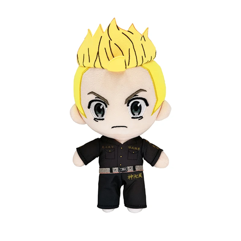 20cm Tokyo Revengers Plush Doll Avengers Ken Takemichi Hinata Atsushi Anime Soft Stuffed Toy Plushie Pillow Kids Gift |