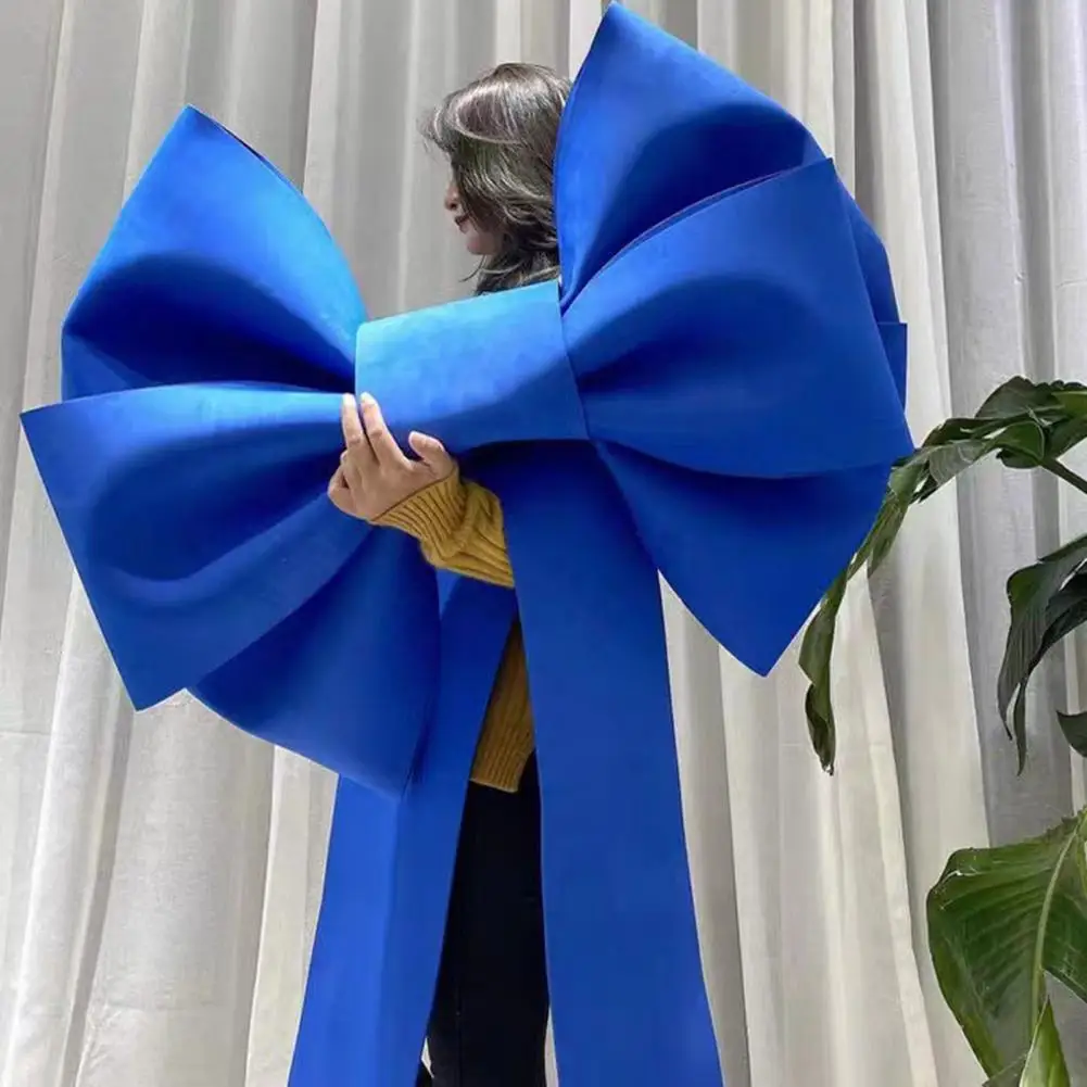 Праздничное украшение с бантом прочный уличный бант праздничное рождественское