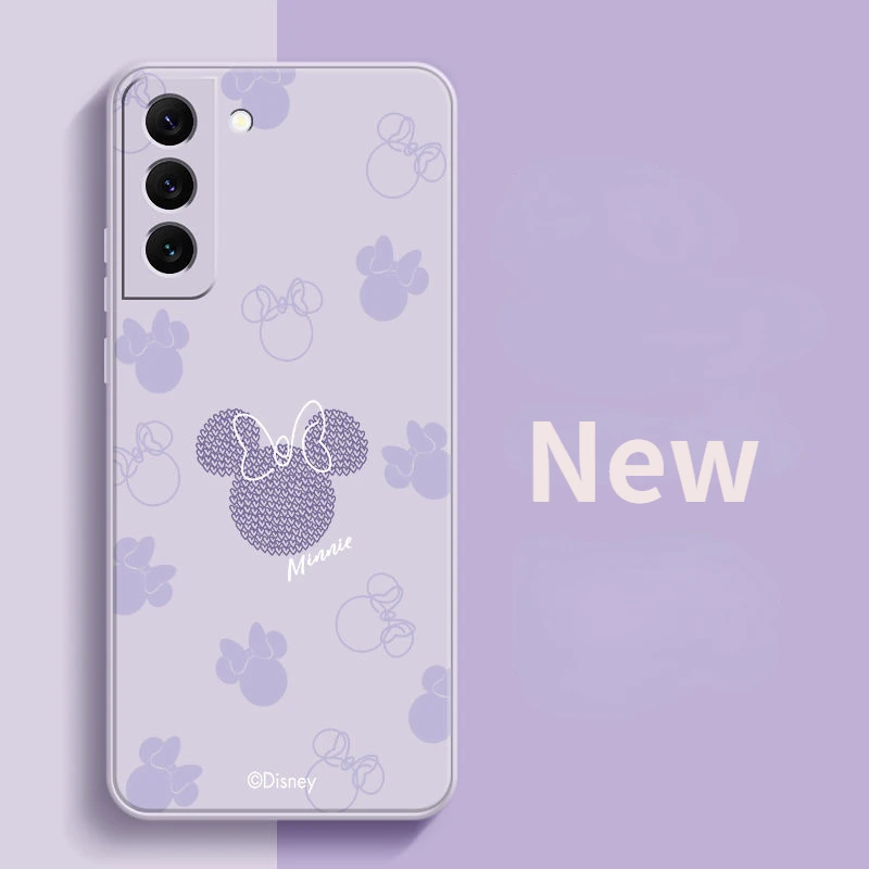 

Disney Mickey Minnie Cartoon Phone Case for Samsung Galaxy S20 21 22 Plus Ultra FE All-Inclusive Ultra Thin Silicone Soft Case