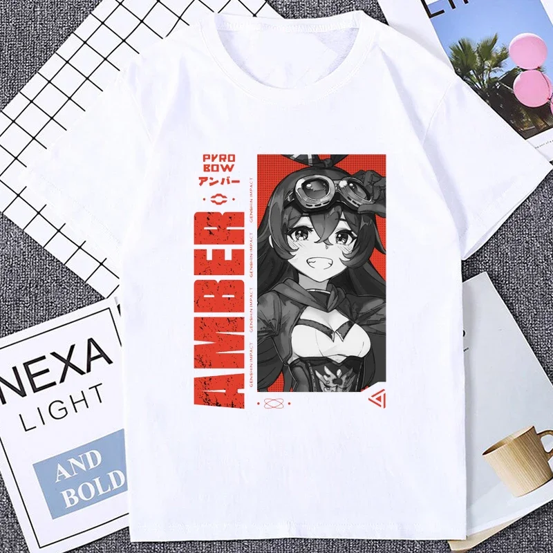 Футболка с графическим принтом Genshin Impact футболка Xiao Beidou ACG для фанатов