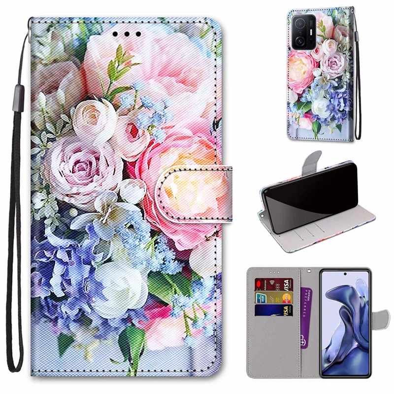 

For Xiaomi 11T Pro Case For Xiaomi Mi 11T 10T Pro Lite Cover Wallet Card Slots Phone Case For Xiaomi Mi 11i 10 A3 A2 Lite Cases