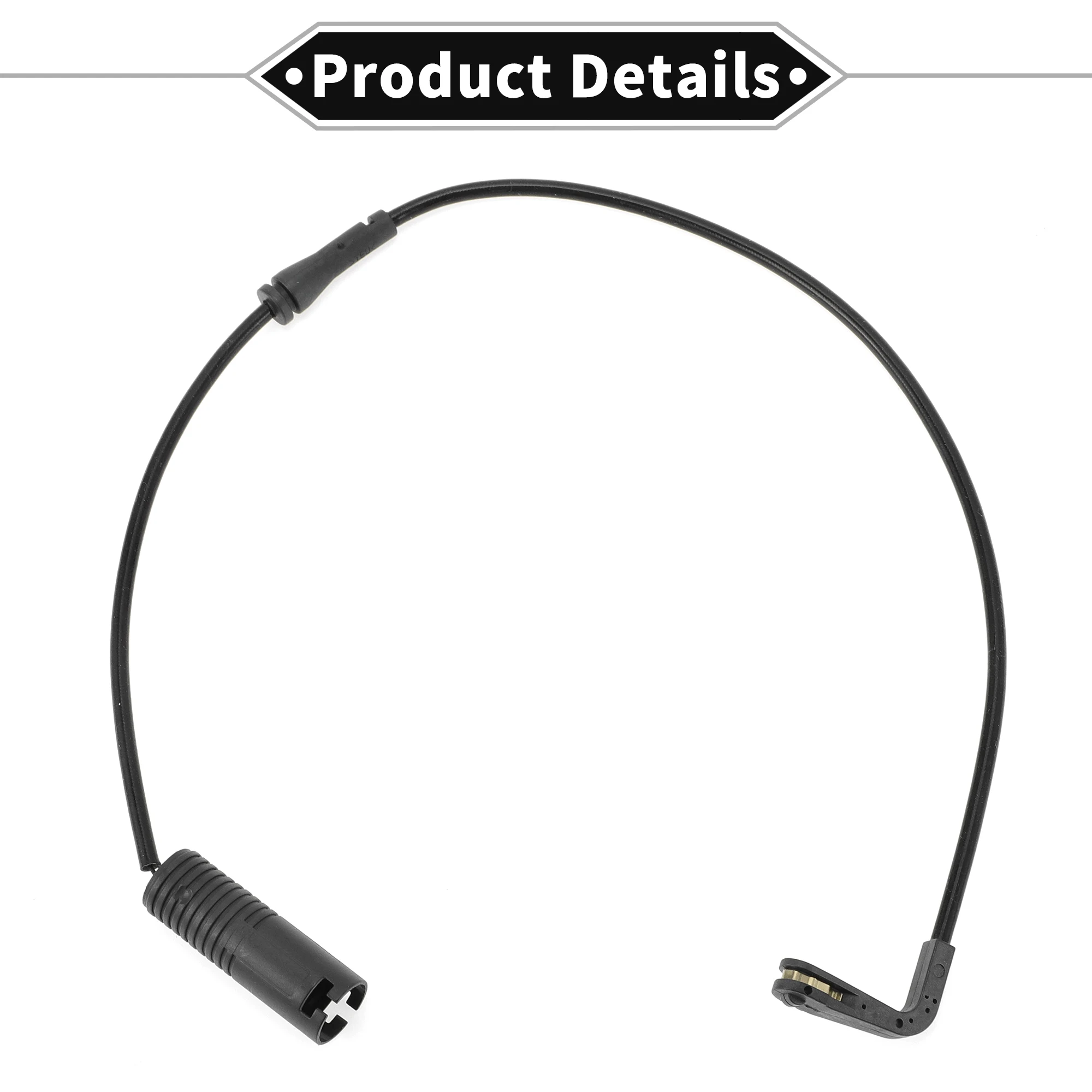 głosem UXCELL 1 szt. czujnik klocków hamulcowych samochodu tylny zużycia automatyczne linie hamulcowe do BMW serii 5 E39 2000-2003 nr. 34351163066