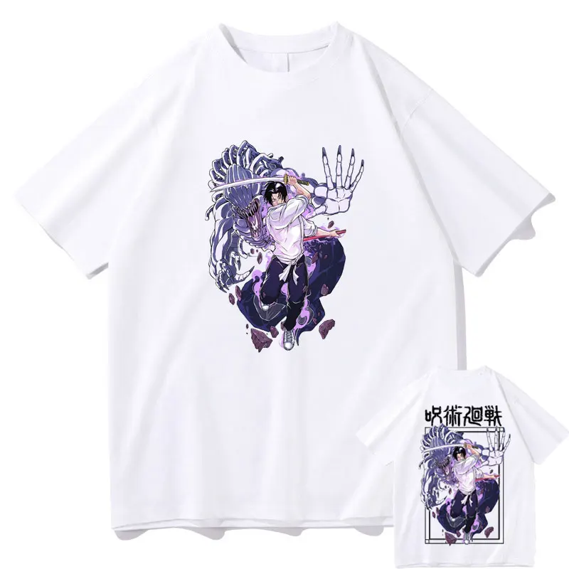 

Anime Jujutsu Kaisen Yuta Okkotsu Print T-shirt Men Women Casual Oversized T Shirts Unisex Short Sleeve O-neck Male Loose Tshirt