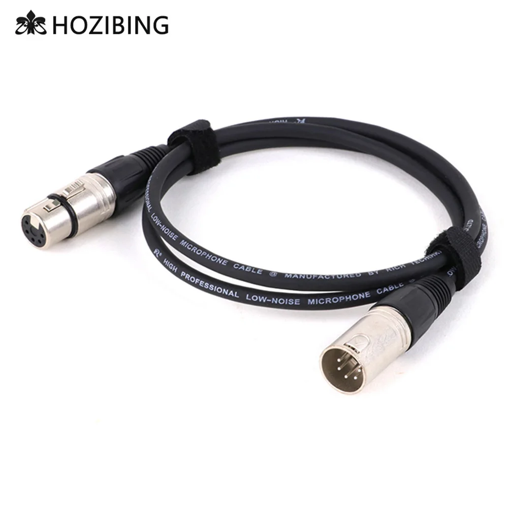 5-контактный удлинительный кабель Xlr папа-мама 5-игольный 5-отверстие