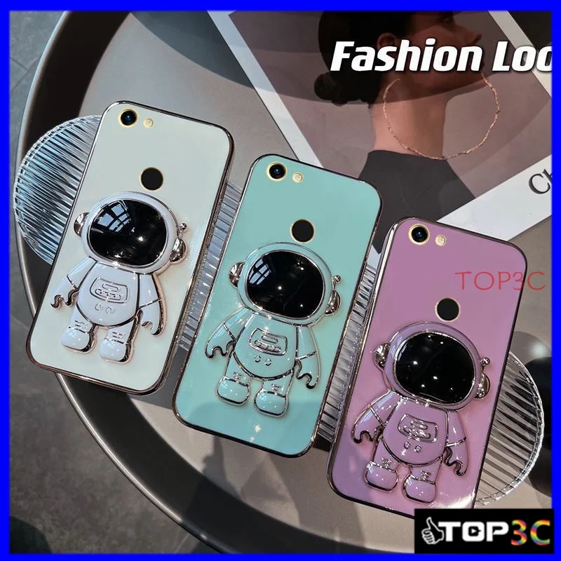 

For OPPO F5 Casing OPPO F7 F11 F9 A5S A7 A12 F11 Pro F1S A59 A37 A57 A39 stronaut mobile phone holder protective case