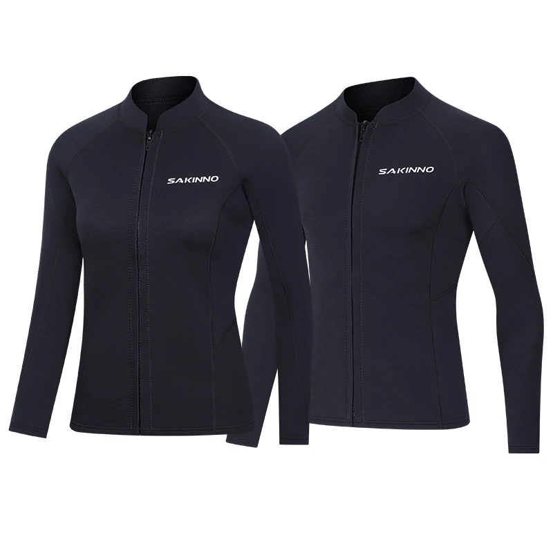 

Неопреновый гидрокостюм для пар, теплая куртка с длинным рукавом для дайвинга, защита от холода, солнца, плавания, серфинга, подводного плав...