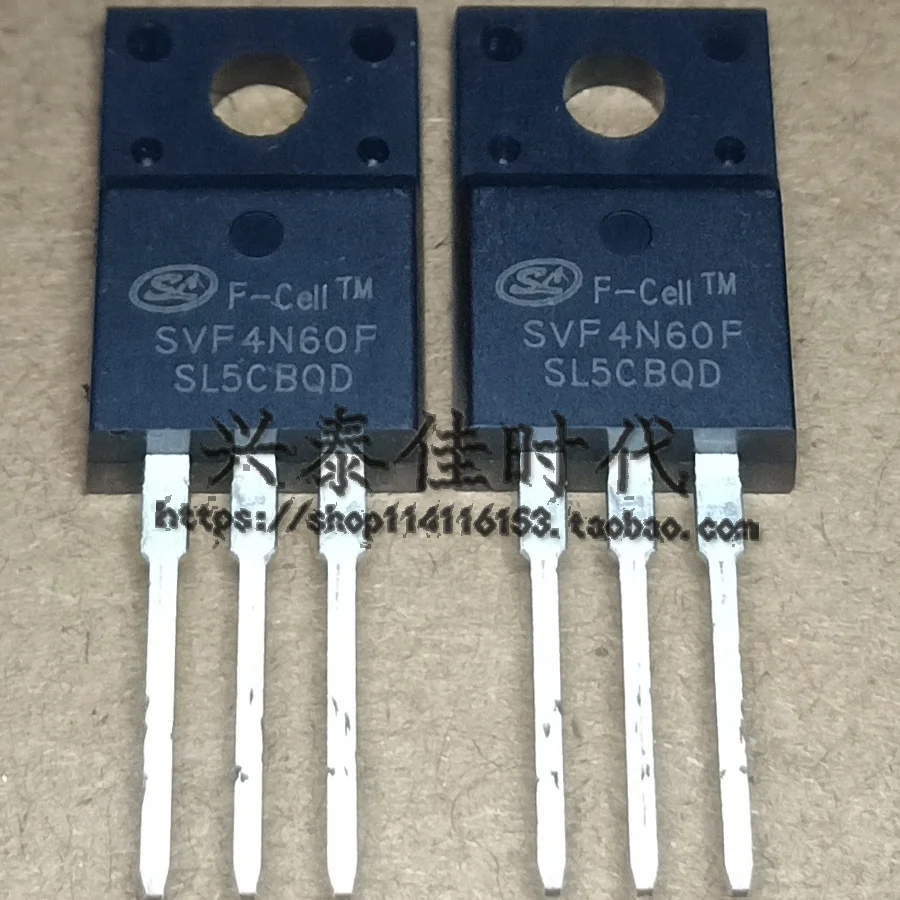 

Original 4PCS/lot SVF4N60F 4A/600V TO-220F