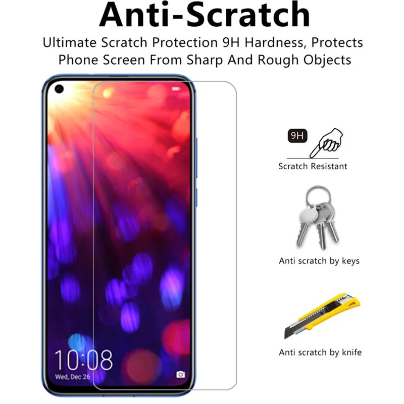 Чехол для телефона huawei honor view 20 защита экрана закаленное стекло на view20 v v20 задняя