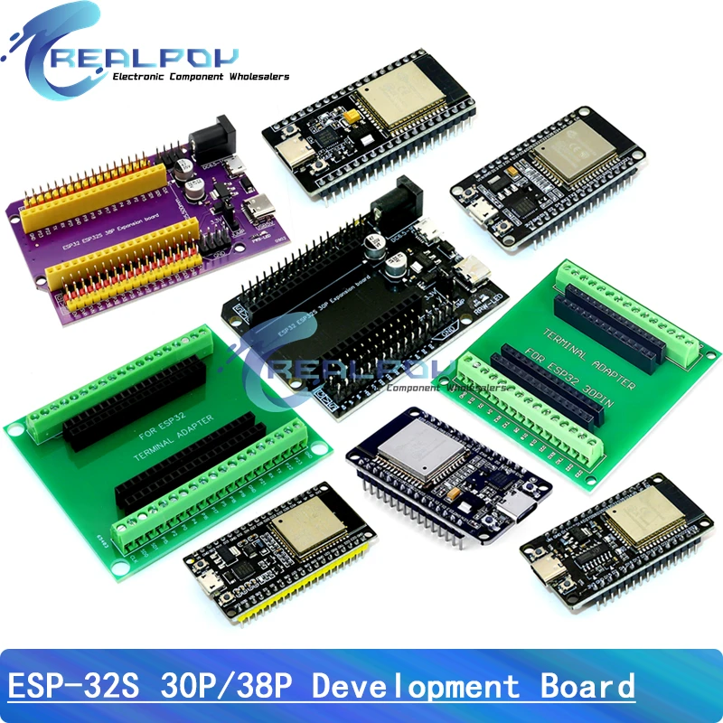 Фото ESP32 Micro / Type-c USB CH340C CP2102 WiFi + Bluetooth сверхнизкое энергопотребление двухъядерная Стандартная плата расширения №1