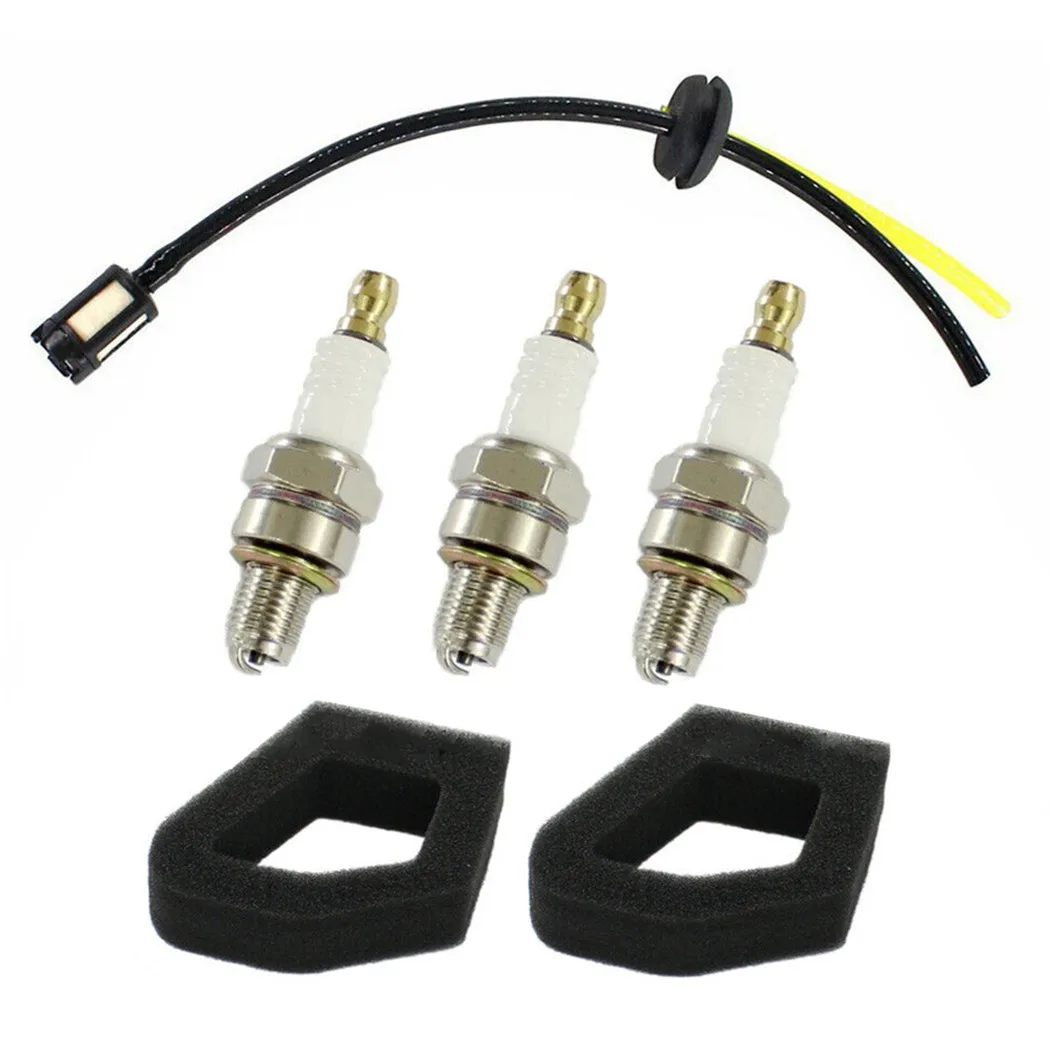 

Spark Plug Air Filter Fuel Line Filter Kit For HONDA ULT425 UMS425 UMK425 UMK435 UMC425 UMC435 HHB25 HHH25 GX25 GX35 Motor