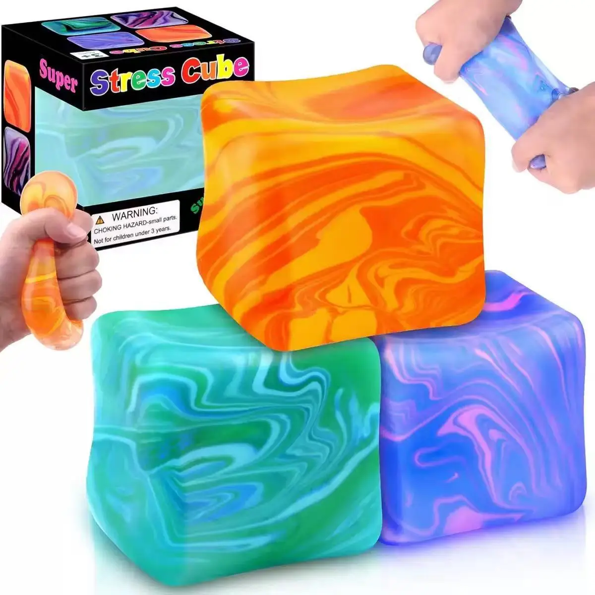 Фото Горячая новинка! Игрушка-антистресс Needoh Jellyfish Squeeze Fidget Toy: Мягкая игрушка-медуза для снятия стресса и тревоги, для концентрации внимания №1