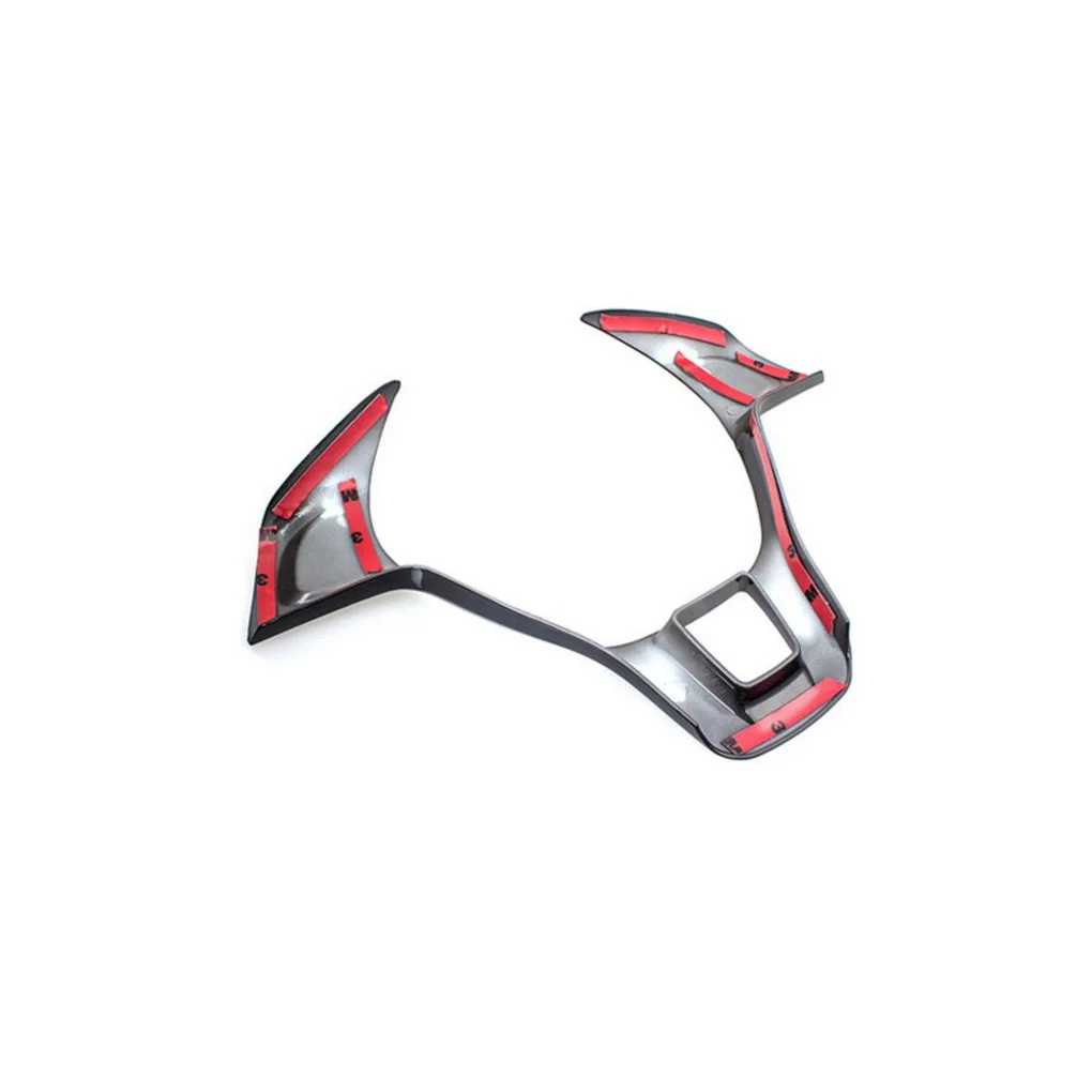 

Пластиковая Изысканная наклейка на руль, качественное украшение, Модернизированная наклейка для автомобиля, модная самоклеящаяся наклейк...