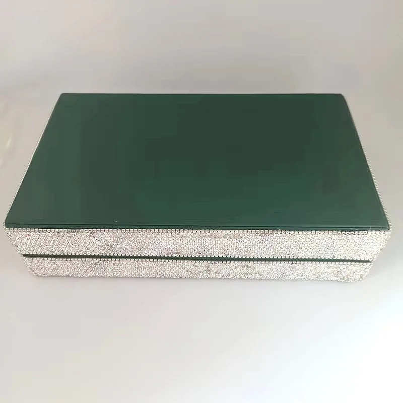 Блестящий Женский бархатный органайзер для ювелирных изделий и колец