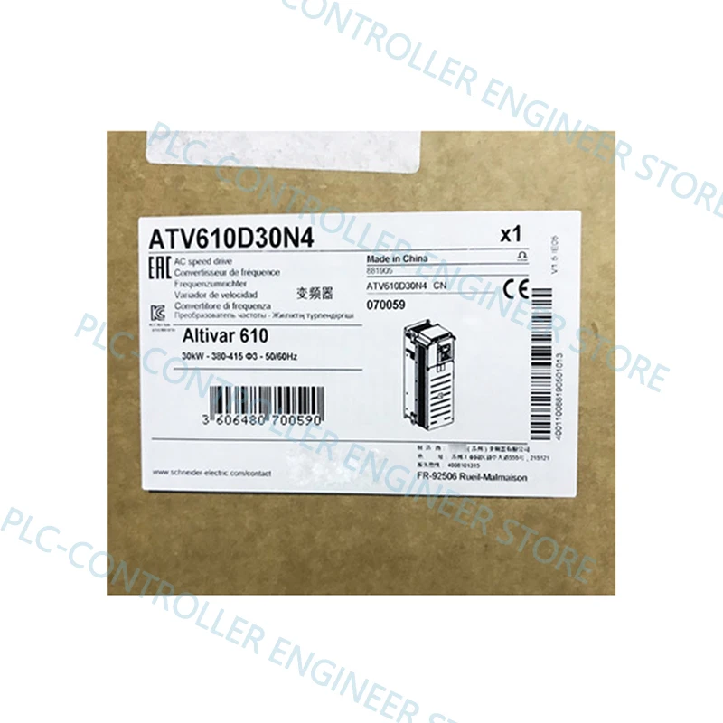 

Новый в коробке контроллер PLC 24 часа в течение отгрузки ATV610D30N4
